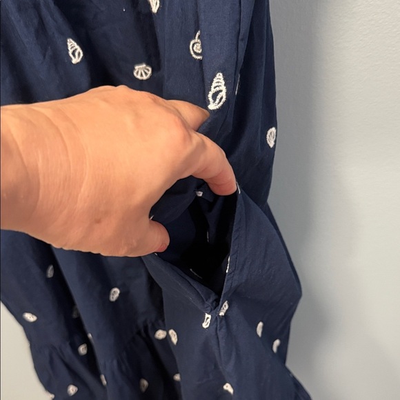 Wonder Nation Navy Dress with White Patterns - Picture 12 of 14